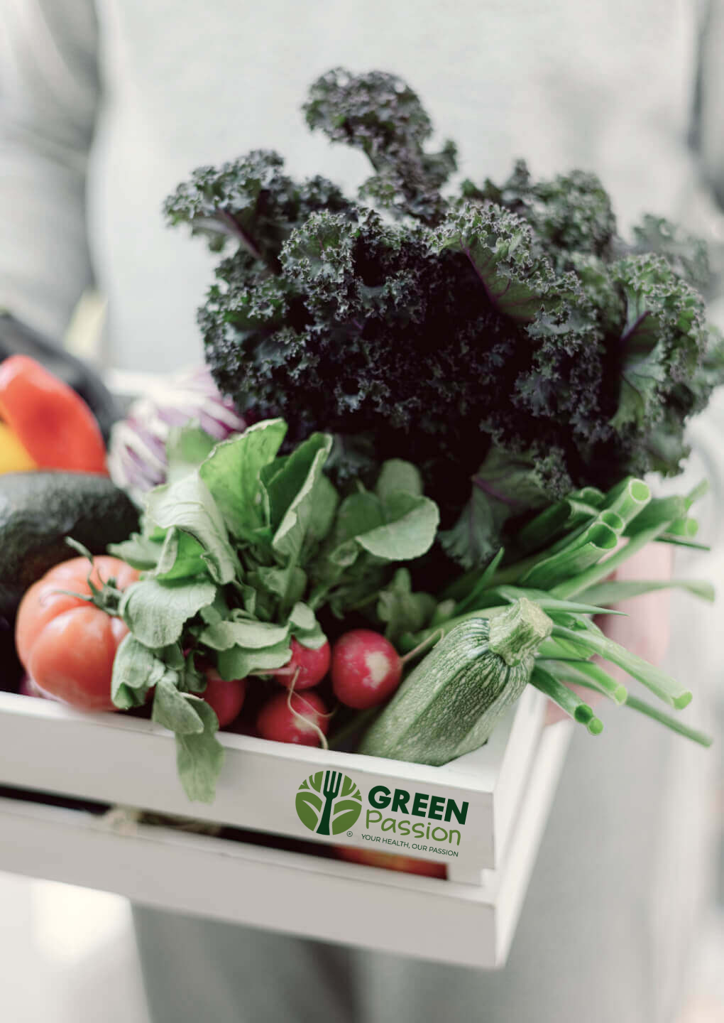 Caja de vegetales